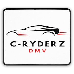C-ryderz Racing-Themed Gaming Mouse Pad, Gamer Gift, Desktop Accessory, Car Enthusiast Decor, Unique Mouse Mat for Gamers