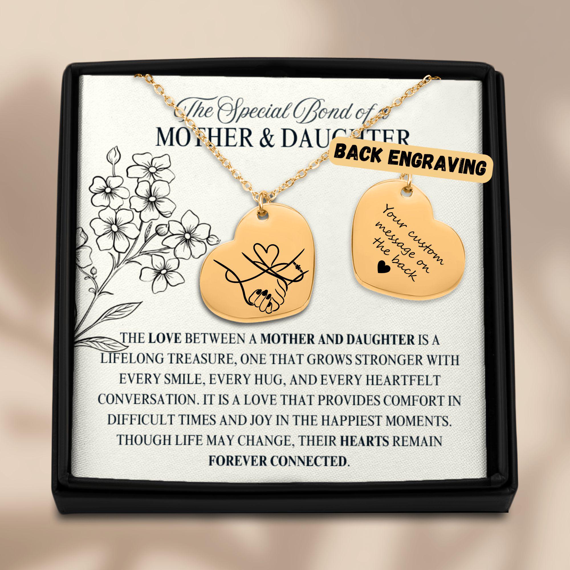 Set di portachiavi madre-figlia, portachiavi personalizzato con pietra portafortuna, regalo coordinato per mamma e figlia, regalo per la festa della