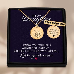 Personalized Daughter Pregnancy Gift for Daughter Baby Shower Gift for Mom to be Gift for Expecting Mom Gift Pregnant Daughter Gift from Mom