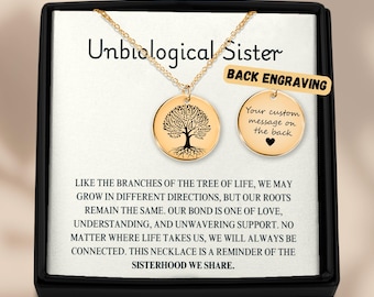 Personalized Soul Sister Necklace: Custom Engraved Friendship Pendant
