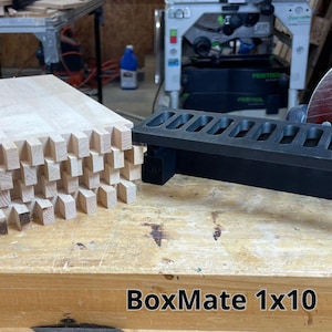 Box Joint Router Jig Template: 1x10 Digital STL File (Instant Download)