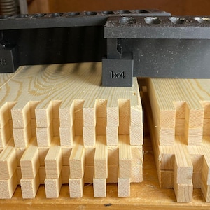 Box Joint Jig for Router: Woodworking Cabinet & Drawer Template