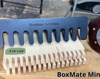 Box Joint Mini Router Jig, 1x10, Finger Joint Template (Digital Download)