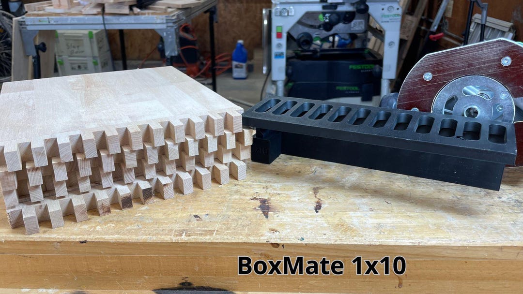 Box Joint Router Jig Template: 1x10 Digital STL File (instant Download ...