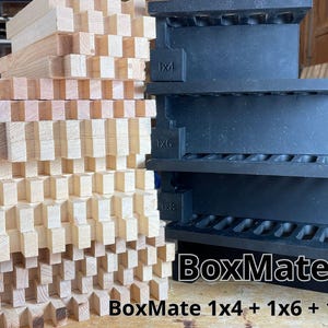 Box Joint Jig for Router: Woodworking Cabinet & Drawer Template BoxMate Quad