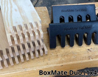 BoxMate Mini Duo STL File, Finger Joint Router Jig (Digital Download)