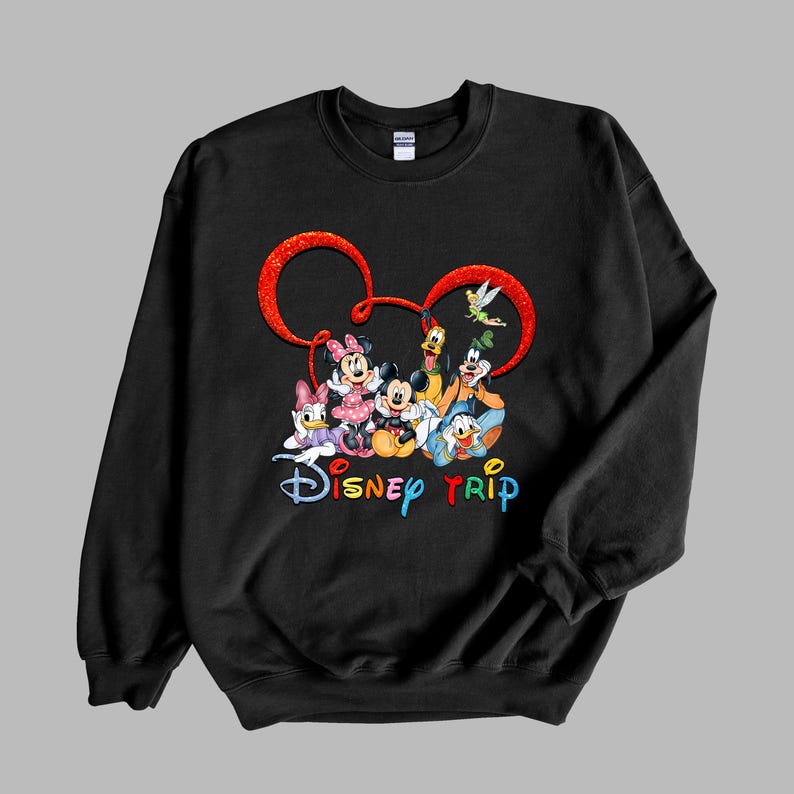 Disney Characters Sublimation Bundle, Disney Vacation PNG Designs, Family Trip Cruise Digital Download, Disneyland Shirt Design PNG Bundle image 3