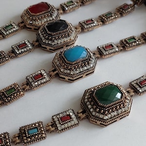 Turkish Fashion Jewelery ,Bronze Oriental Women&#39;s Bracelet