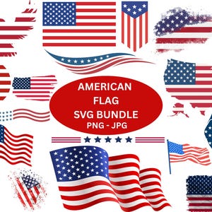 American Flag Png,Layered American Flag JPG Png,US Flag Cricut File,Distressed Flag Svg,USA Flag Silhouette,Flag Vector,Digital download