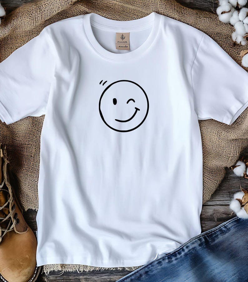 Smiley Face SVG Clipart, Emoji Cut File (ai, Eps, Svg, Png, Jpg) - Etsy