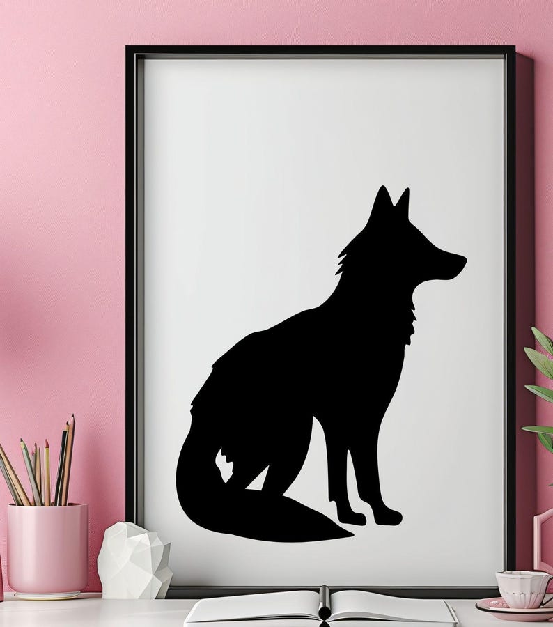 Fox SVG Bundle, Wildlife Silhouette Clipart (digital Download) - Etsy