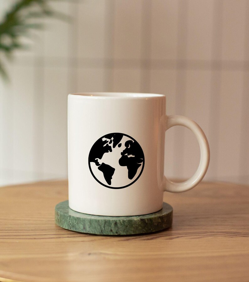 Globe SVG Bundle, Earth, Planet, World Map Clipart (digital Download ...
