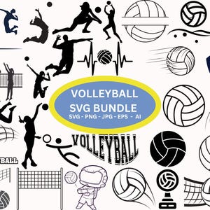 Volleyball svg bundle,Volleyball Svg,Volleyball Png Bundle,Volleyball Team Name SVG,Volleyball Cut File,Volleyball Design SVG,Clip Art