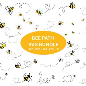 Bee path bundle SVG,Bee Cut Files,Bee Svg Bundle,bee png,Files for cutting machines,Bee Png Bundle,Honey Bee Svg,heart svg,Bee Lover Svg