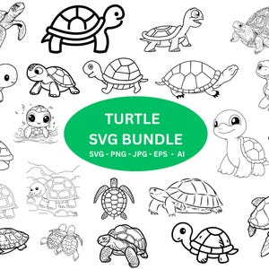 TURTLE SVG,Sea Turtle Bundle Svg,Turtle Svg files for Cricut,Turtle Clipart,Turtles DESIGNS Clipart, Cricut Turtle Svg,silhouette,cricut.
