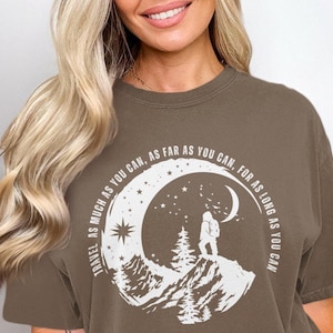 Comfort Colors Adventure T-Shirt: Wanderlust Hiking Top