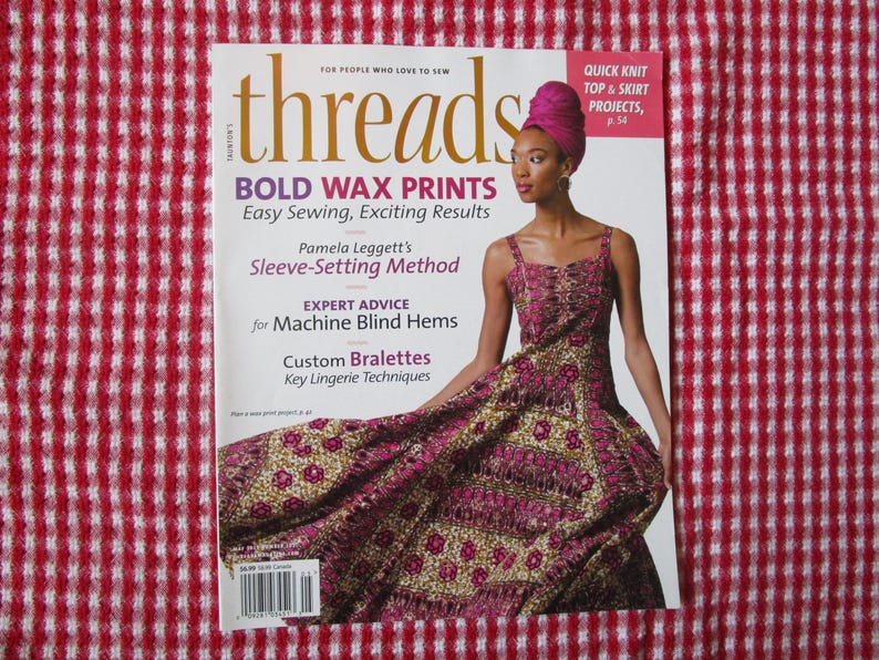 Threads Magazine May 2019 Number 202 Expert Advice for Machine Blind ...