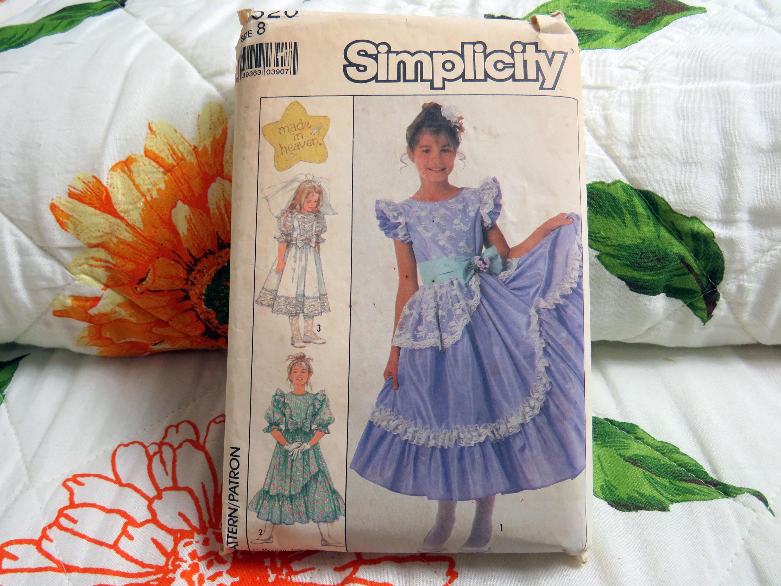 1988 Girls Dress - Etsy
