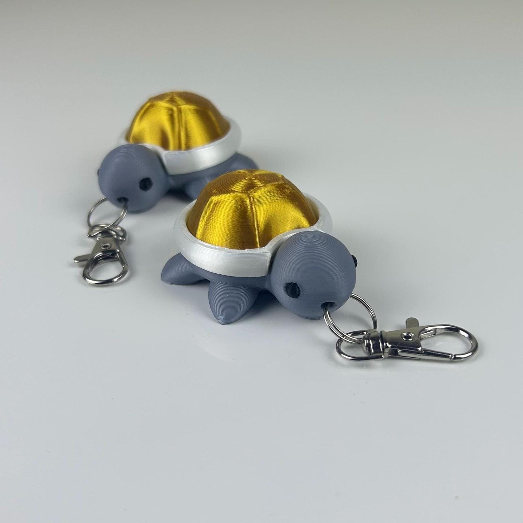 Turtle Keychain Cute Articulated Fidget Toy