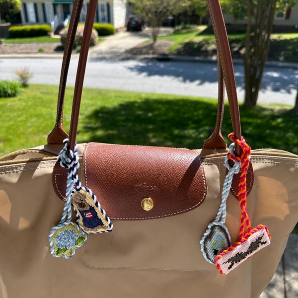 Needlepoint Bag Charm Finishing