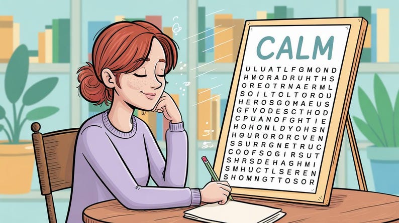 Mindfulness Word Search Puzzles: 200 Calming Activities (digital ...