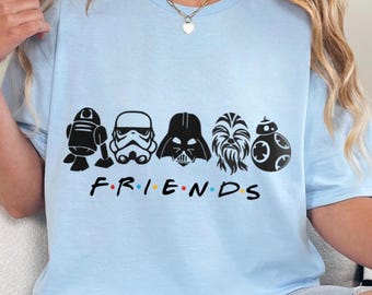 Disney Star Wars Friends Shirt, Disney Trip Shirt, Star Wars Family Shirt, Disney Star Wars Shirt, 351074
