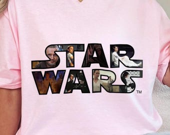 Disney Star Wars Movie Shirt, Star Wars Family Shirt, Disney Star Wars Shirt, Star Wars Shirt, 351181