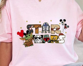 Star Wars Baby Yoda Shirt, Galaxy's Edge Shirt, Disney Star Wars Shirt, Star Wars Fan Shirt, Star Wars Grogu Shirt, Baby Yoda Shirt 352341