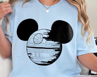 Star Wars Death Star Mickey Shirt, Star Wars Mickey Shirt, Disney Star Wars Shirt, Disney Trip Shirt, 351150