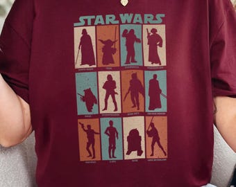 Retro Star Wars Shirt, Star Wars Day Shirt, Disney Star Wars Shirt, Star Wars Droid Shirt, May 4th Shirt, 351250