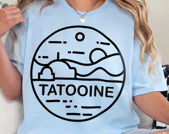 Star Wars Tatooine Shirt, Disney Star Wars Shirt, Star Wars Family Shirt, Star Wars Characters Shirt, 351297