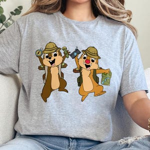 Disney Chip And Dale Safari Shirt, Animal Kingdom Shirt, Disney Trip Shirt, Disney Chip And Dale Shirt 351514