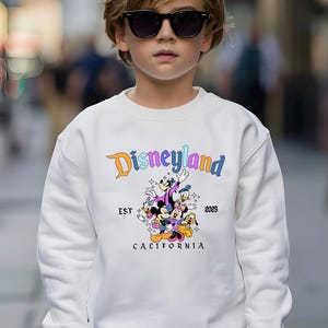 Disneyland California Sweatshirt, Disneyland Est 1955 Hoodie, Disney Vacation Sweatshirt, Mickey And Friends Hoodie, Disney Crewneck 353358