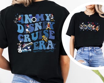 In My Disney Cruise Era Shirt, Mickey And Friends Cruise Shirt, Disney Vacation Shirt, Disney World Shirt, Disney Cruise Tee 352892