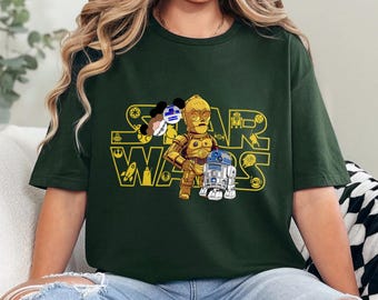 Star Wars Droids Shirt, Star Wars Day Shirt, Disney Star Wars Shirt, Star Wars C-3Po Shirt, R2-D2 Shirt, 351310