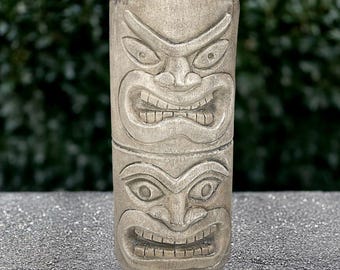 ティキトーテムポール彫刻トロピカルアイランド装飾屋外ポリネシア像
