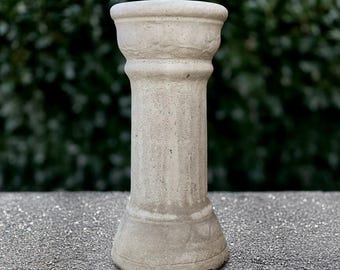 Betonstand Figur Outdoor Sockel Skulptur Zement Säule Dekoration Handgemachte Säule Ornament Sockel Liebhaber Geschenk Handmade Sockel