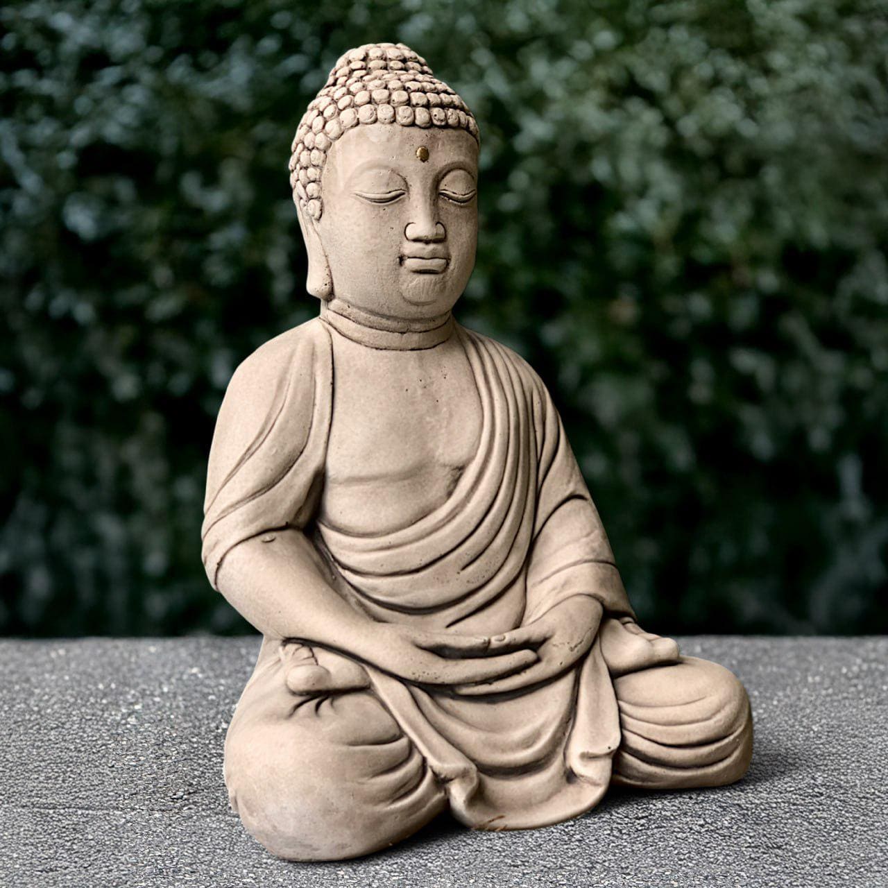 Concrete Large Buddha Sculpture Outdoor Buddha Figure Stone Buddha