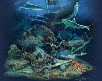 Swashbuckler Reef Fine Art Print