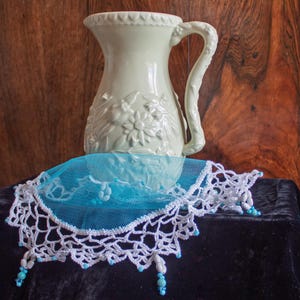 Crochet, Jug Cover, Gift, Hand Made, Practical, Vintage