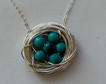 Mother Bird Nest Necklace - 6