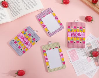 Pencil Student Name Holder,Cute Pre K Backpack Tag, Kindergarten ID Badge Card Holder, Teacher Gift,Elementary School Supply, Back To School