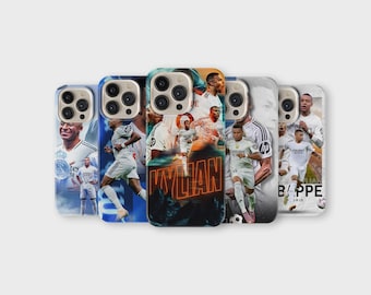Kylian Mbappe Phone Case Football Lover Cover for iPhone 17 Pro Max 16 15 14 13 12 11 X 8 7 6 Samsung S26 Ultra S25 S24 S23 S22 S21 S20 FE