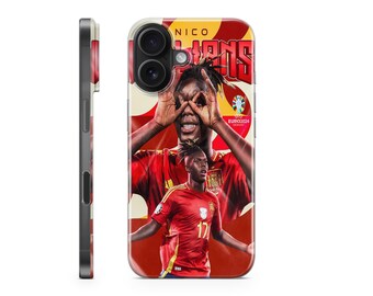 Nico Williams Phone Case Nico Williams Phone Cover for iPhone 16 Pro Max 15 14 13 12 11 X 8 7 6 Samsung S25 Ultra S24 S23 S22 S21 S20 FE