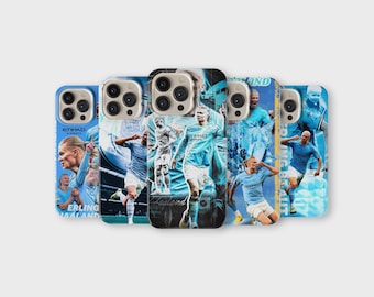Erling Haaland Phone Case Football Lover Cover for iPhone 17 Pro Max 16 15 14 13 12 11 X 8 7 6 Samsung S26 Ultra S25 S24 S23 S22 S21 S20 FE