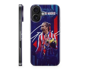 Antoine Griezmann Phone Case Griezmann Phone Cover for iPhone 16 Pro Max 15 14 13 12 11 X 8 7 6 Samsung S25 Ultra S24 S23 S22 S21 S20 FE
