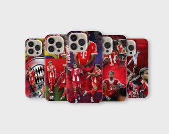 Luis Diaz Phone Case for iPhone Samsung – Football Player Collage Cover