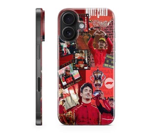 Charles Leclerc Phone Case Formula 1 Phone Cover for iPhone 16 Pro Max 15 14 13 12 11 X 8 7 6 Samsung S25 Ultra S24 S23 S22 S21 S20 FE