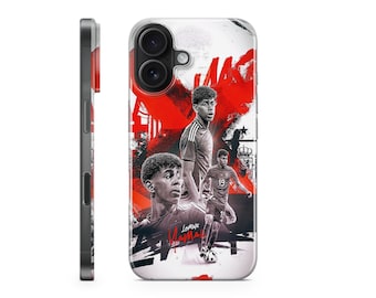Lamine Yamal Phone Case Yamal Phone Cover for iPhone 16 Pro Max 15 14 13 12 11 X 8 7 6 Samsung S25 Ultra S24 S23 S22 S21 S20 FE