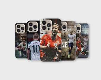 Harry Kane Phone Case Football Lover Cover for iPhone 17 Pro Max 16 15 14 13 12 11 X 8 7 6 Samsung S26 Ultra S25 S24 S23 S22 S21 S20 FE